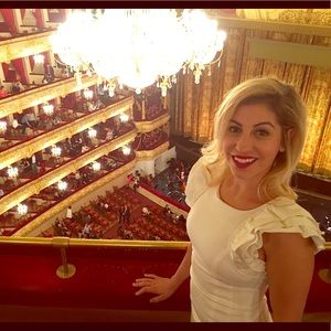 Ted Baker white dress